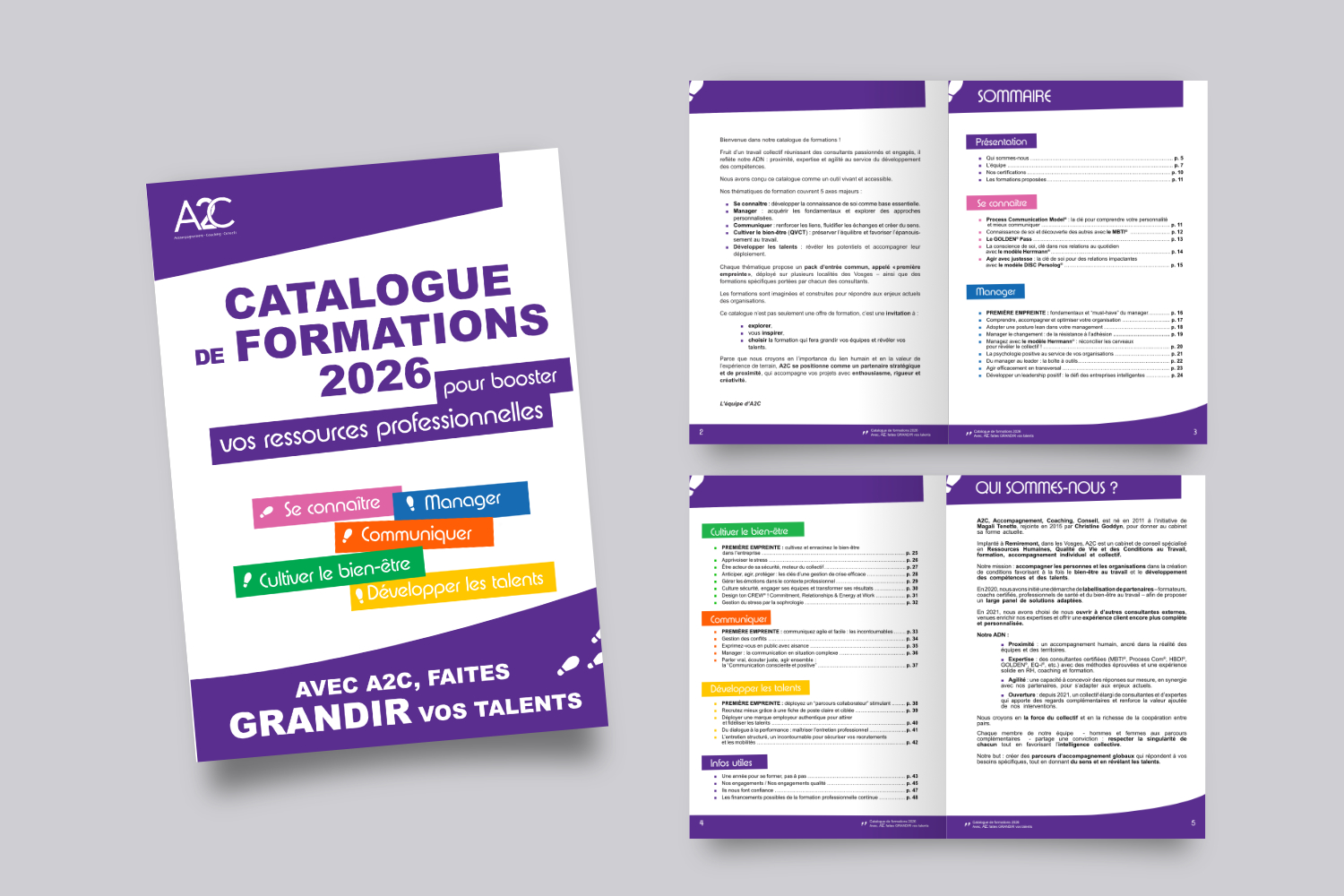 catalogue de formations A2C 2026