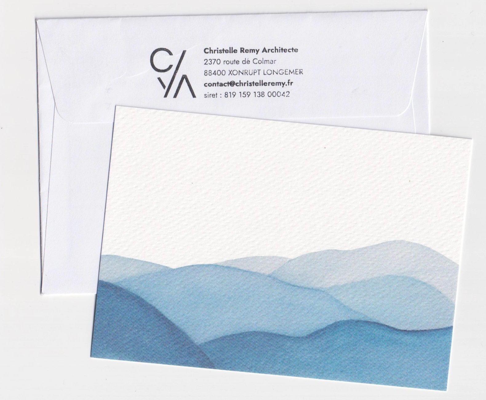 carte vœux Christelle Remy architecte